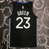 2020 Warriors GREEN #23 Black Grey Top Quality Hot Pressing NBA Jersey
