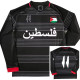 24-25 Palestina FC Black Green Long Sleeve Soccer Jersey (长袖)红袖边