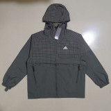 2024 New AD Brown Windbreaker