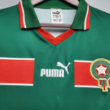 1998 Morocco Home Retro Soccer Jersey