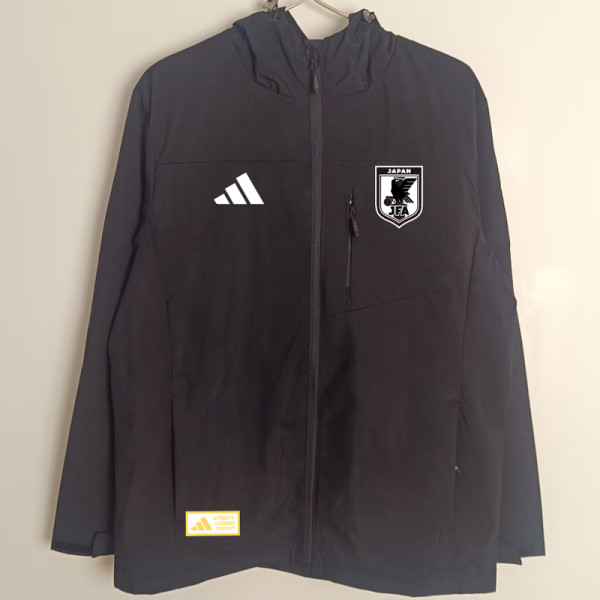 24-25 Japan Black Windbreaker