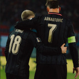 24 Austria 50th Anniversary Black Long Sleeve Soccer Jersey (长袖)