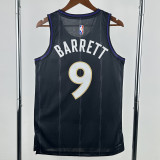 24-25 Raptors BARRETT #9 Black City Edition Top Quality Hot Pressing NBA Jersey