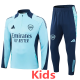 24-25 ARS Light blue Kids Half Pull Tracksuit (童装)(半拉链)