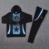 24-25 Argentina Black Hoodie Tracksuit (卫衣套装)