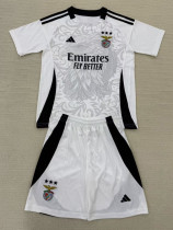 24-25 Benfica White Concept Edition Kids Soccer Jersey