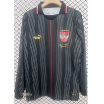24 Austria 50th Anniversary Black Long Sleeve Soccer Jersey (长袖)