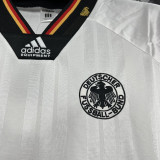 1992 Germany Home Retro Soccer Jersey