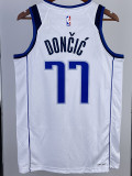 22-23 Dallas Mavericks DONCIC #77 White Home Top Quality Hot Pressing NBA Jersey