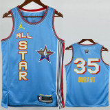 25-26 ALL-STAR DURANT #35 Light blue Top Quality Hot Pressing NBA Jersey