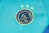24-25 Ajax Light blue Half Pull Tracksuit (半拉链)