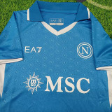 24-25 Napoli Home Kids Soccer Jersey