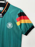 1992 Germany Away Retro Soccer Jersey
