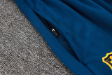 24-25 BAR Royal blue Hoodie Jacket Tracksuit #F602