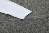 24-25 Marseille White Half Pull Tracksuit (半拉链)