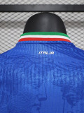 24-25 Italy Blue Special Edition Player Version Soccer Jersey