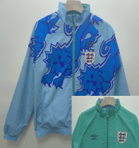 24-25 England Blue & Green Double Sided Windbreaker (双面风衣)