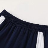 2024 AD Fancy Blue Half Pull Tracksuit #AB06 (半拉链)