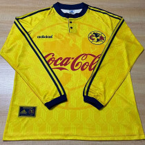 1998-1999 Club America Home Long Sleeve Retro Soccer Jersey (长袖)