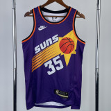 22-23 SUNS DURANT #35 Purple Retro Top Quality Hot Pressing NBA Jersey