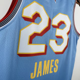 25-26 ALL-STAR JAMES #23 Light blue Top Quality Hot Pressing NBA Jersey