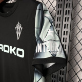 24-25 Gijon Away Fans Soccer Jersey