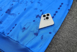 24-25 CHE Blue Hoodie Tracksuit (卫衣套装)