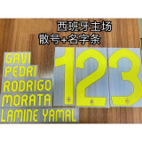 24-25 Spain Home Player Version Soccer Jersey