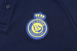 25-26 AL-Nassr Royal blue Polo Tracksuit