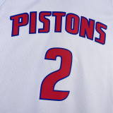 22-23 Pistons CUNNINGHAM #2 White Top Quality Hot Pressing NBA Jersey