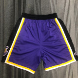 20-21 LAKERS Purple Top Quality NBA Pants (Trapeze Edition) 飞人版