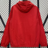 2024 New AD Red Windbreaker