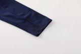 2024 AD Royal blue Half Pull Tracksuit #AB07 (半拉链)