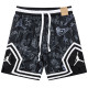 C2441 Jordan Black Casual Short Pants