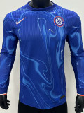 24-25 CHE Home Long Sleeve Player Version Soccer Jersey (长袖球员)