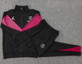 24-25 PSG Jordan Black Jacket Tracksuit #A766