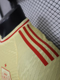 24-25 Spain Yellow Special Edition Player Version Soccer Jersey