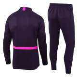 24-25 West Ham Purple Half Pull Tracksuit (半拉链)