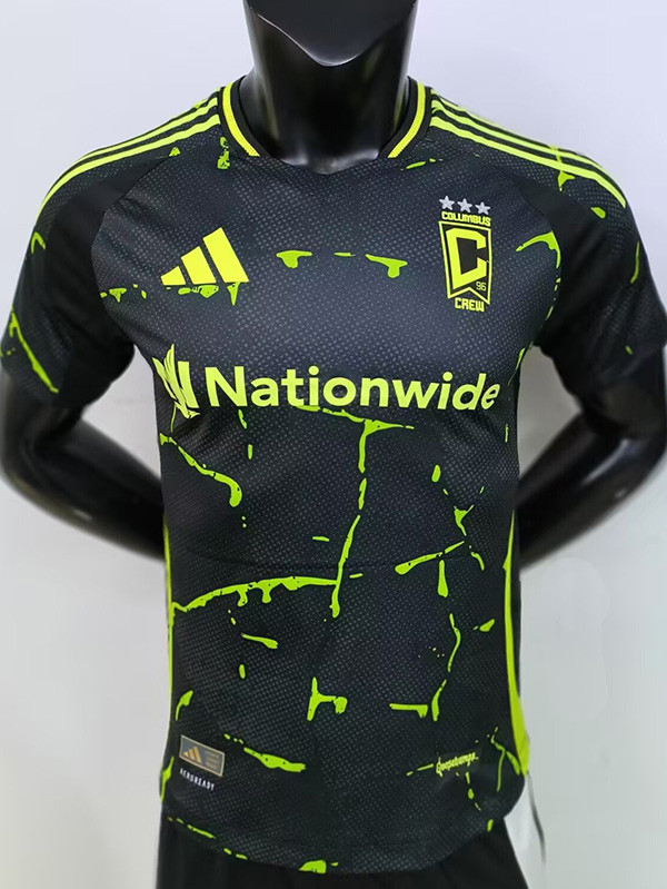 25-26 Columbus Crew Away Player Version Soccer Jersey