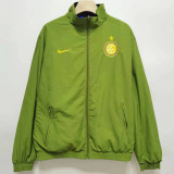 2024 INT Green & Blue Double Sided Windbreaker (双面风衣)