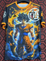 24-25 Japan Black Special Edition Fans Training Shirts *悟空黄