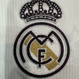 24-25 RMA White Joint Edition Fans Soccer Jersey *紫边