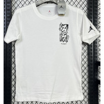 T136 Jordan White High Quality Casual T-Shirt