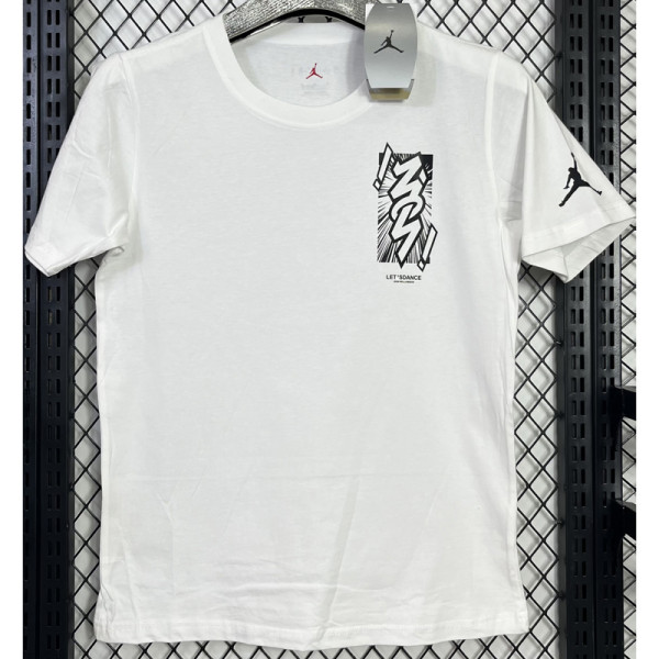 T136 Jordan White High Quality Casual T-Shirt