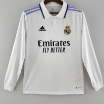 22-23 RMA Home Long Sleeve Soccer Jersey (长袖)