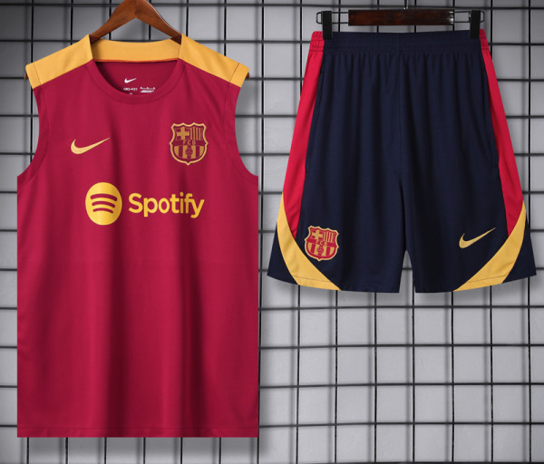 24-25 BAR Red Tank top and shorts suit