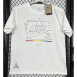 T242 NK White High Quality Casual T-Shirt
