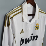 2011-2012 RMA Home Long Sleeve Retro Soccer Jersey (长袖)