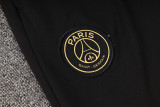 24-25 PSG Black Half Pull Tracksuit (半拉链)