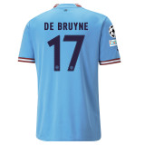 22-23 Man City Home Fans Soccer Jersey